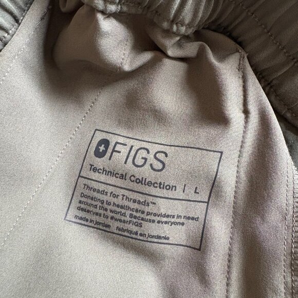 Moss High Waisted Uman Relaxed Jogger Scrub Pant - NWOT - Picture 3 of 3